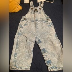 Vintage 24M Osh Kosh B’ Gosh acid washes overalls
